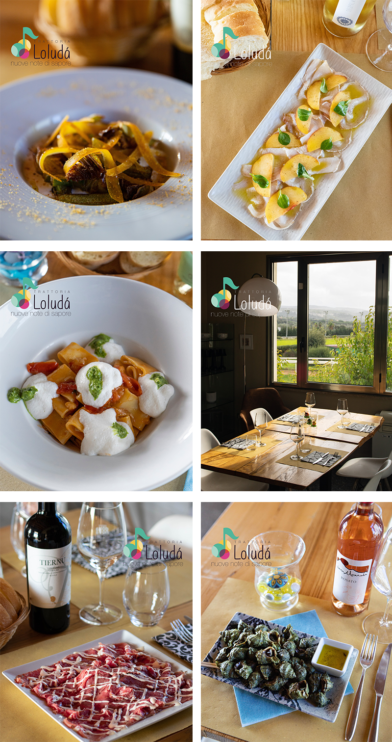 loluda ristorante comunicazione social e servizio fotografico narame media agency sardegna